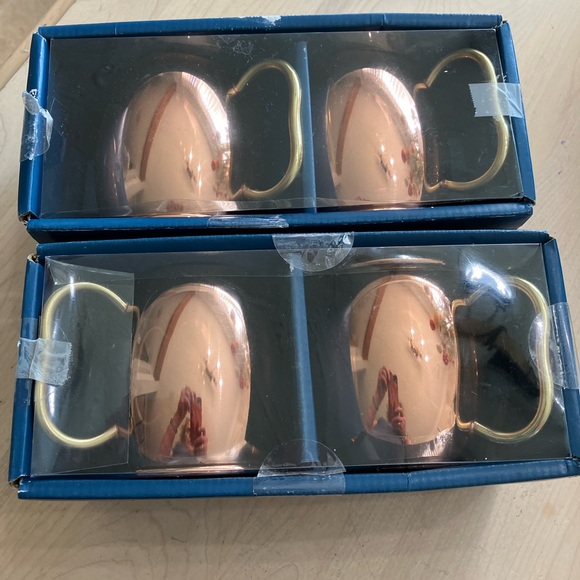 Pier 1 Other - Pier 1 Moscow Mule Mugs, set of 4, Copper in Packaging